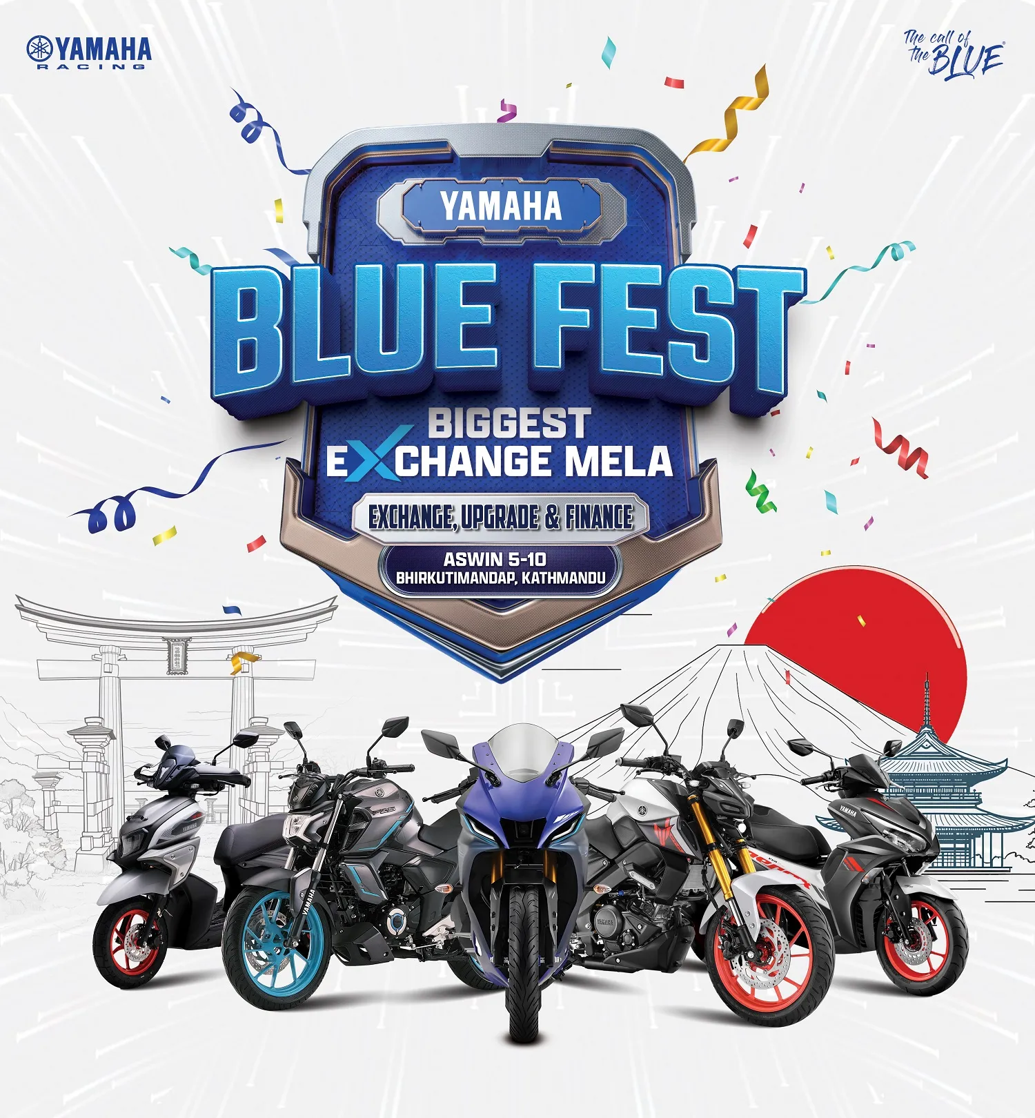 Yamaha Blue Fest Returns to Kathmandu with the Biggest Exchange Mela Yet